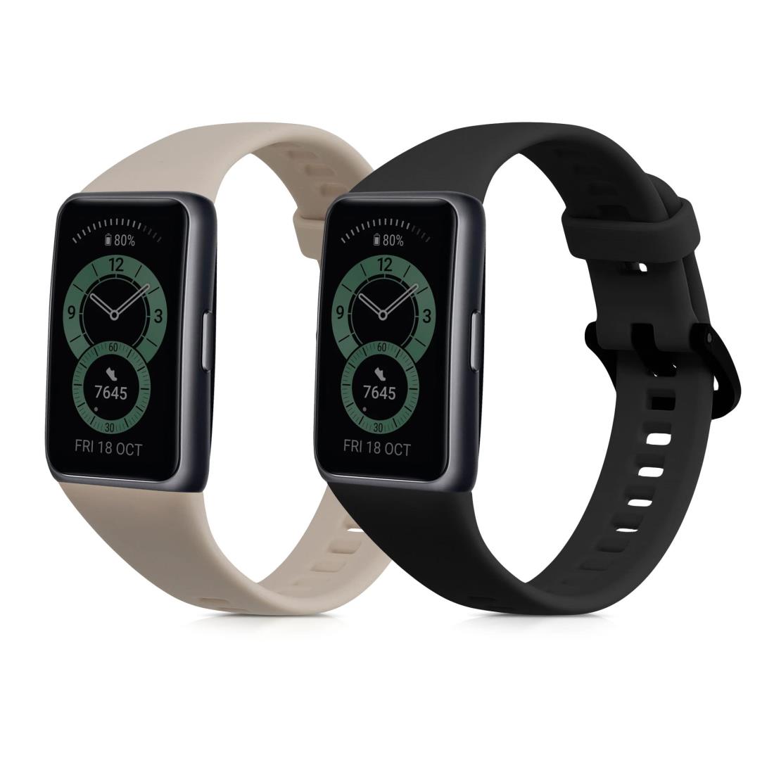 kwmobile 2x 򴹥٥ Huawei Band 6б Х - ꥳХ ե TPU ѵ