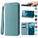 Sense7 ケース 手帳型 高質PUレザー SH-53C ケース SHG10 ケース AQUOS Sense7 カバー シャープ センス7 ケース Sense7 携帯ケース 耐衝撃 内蔵マグネット開閉式 ベルトなし スマホケース おしゃれ カードポケット スタンド機能 便利 スプラット同梱 携帯ケース ヘイズブルー
