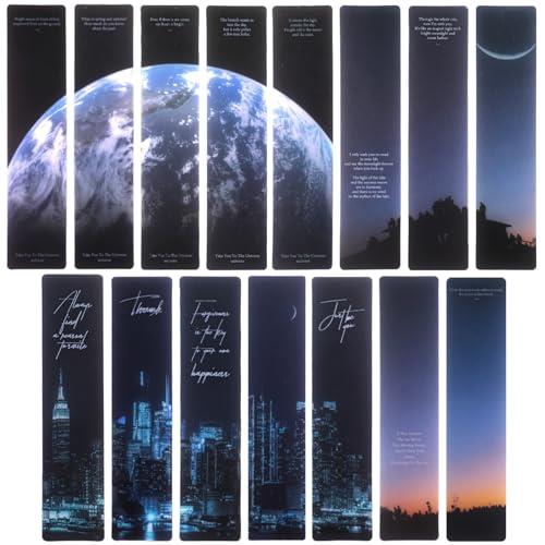 GeeRic 15個 セットしおり 栞 猫ブックマーク ステンドグラス プラスチックしおり おしゃれ 読書・学習用 かわいい