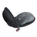 Hermitshell 専用保護収納ケース対応 ロジクール Signature M650MGR ワイヤ レスマウス (ケースのみ) (ブラック)