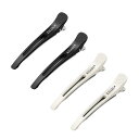 KISARG ダッカール メンズ ヘアピン ヘアクリップ ダックカール 髪留め クリップ ブロッキング 美容師 プロ用 跡がつかない 滑らない 大きめ 強力 ホ...