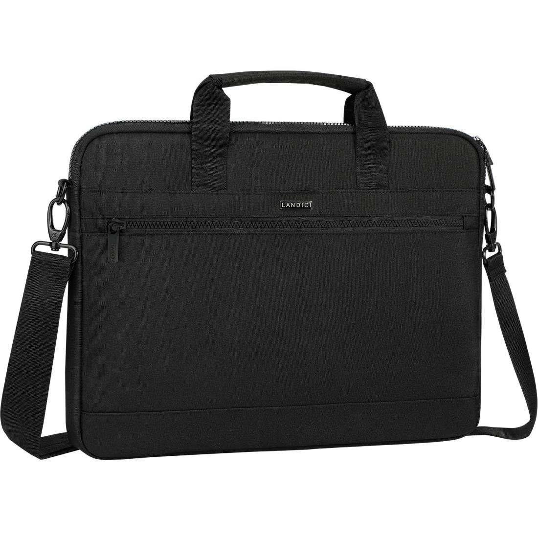[LANDICI] パソコンケース15.6 16インチ 360°保護 衝撃吸収 PCケース 防水ノートパソコン ケース 多機能 パソコンバッグ ショルダーストラップ付き男女兼用 PC バッグ 通勤 通学 就活 Macbook Pro 16 M1 Pro/Max 2019-2024, 15-16型 HP/Acer/Asus/Dell/Lenovo/富士通/東芝