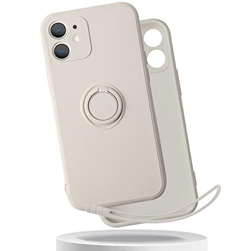 適用 iphone 11 ケース リング付き シリコン iPhone11 カバー ストラップ リング アイフォン 11 リングケース アイフォン11 リング付きケース シリコーン アイフォン11 シリコンカバー いphone11 シリコーンケース アイホン 11 リング スマホケース iphone11スマホケース 【G