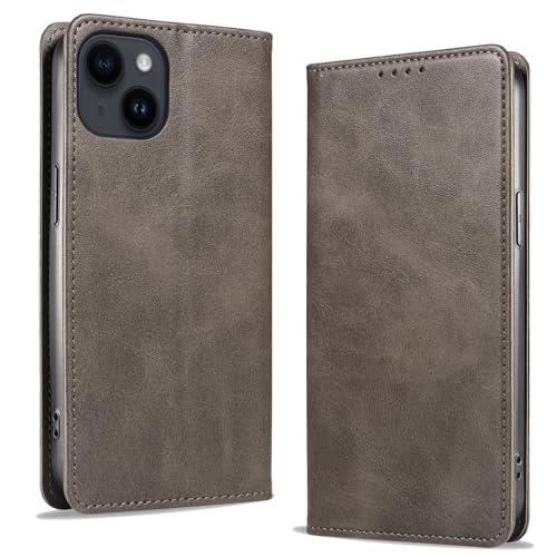 【KWATUNG】iphone 13ケース手帳型 レザー iphone 13カバー手帳型 軽量 放熱性 iphone13 ケース 手帳型 薄型 マグネット式 iphoneケース13 手帳型 カード収納 スタンド機能 iphone カバー手帳型13 衝撃吸収 落ち着いた色 あいふぉん13ケース手帳型 おしゃれ iphone13 ケース