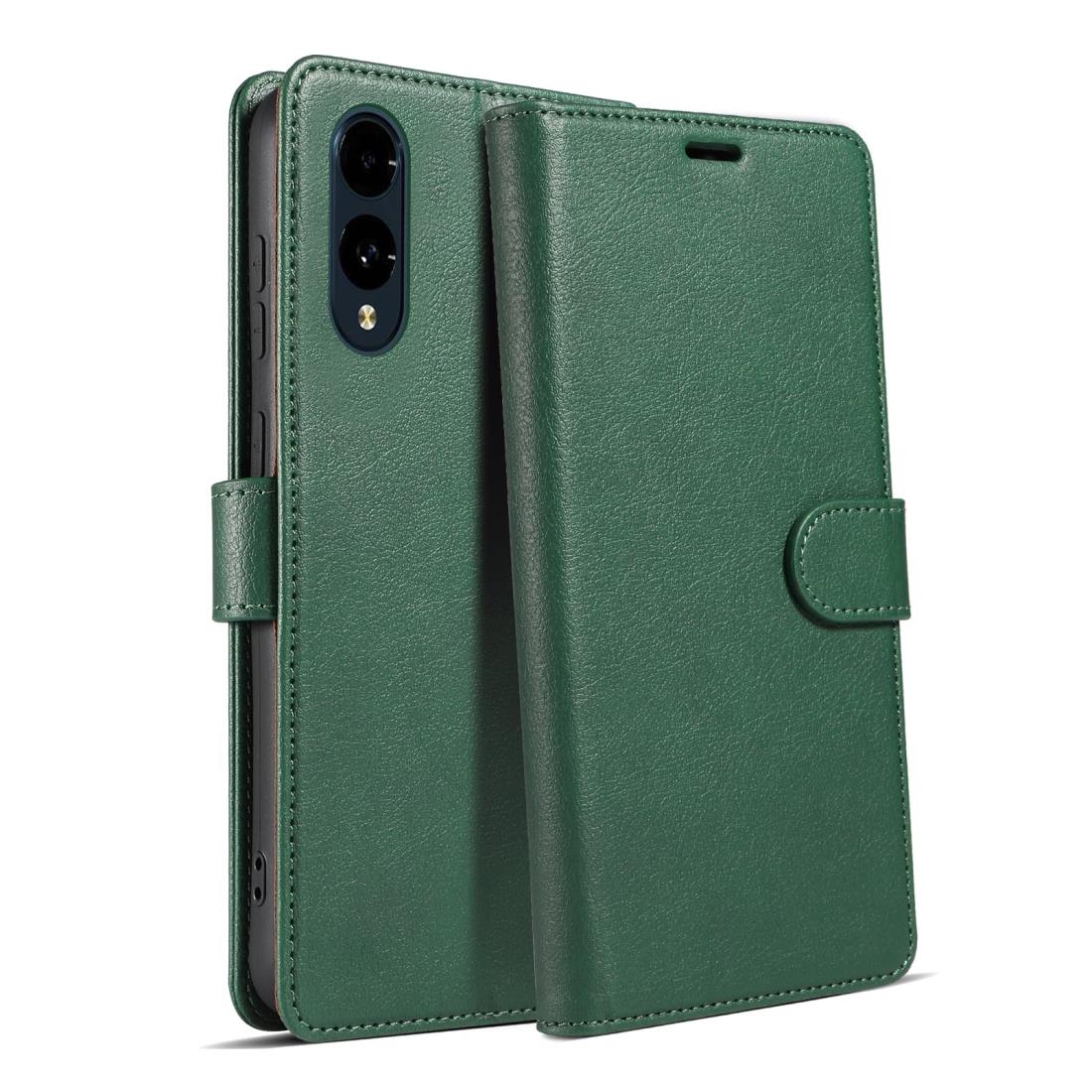 QUEASON 互換品 スマホケース「Arrows We2 F-52E 用 ケース 手帳型」マグネット式 アローズ f-52e 用 ケース スタンド機能 アローズwe2 用 ケース 携帯カバー arrows we2 fcg02 用 ケース カード収納 落下防止 耐衝撃 肌触り良い 全面保護 防塵（グリーン）