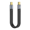 LIANHATA USB Type CtoC ケーブル USB3.1 10Gbps高速データ転送 4K@60Hz映像出力 PD対応100W/5A急速充電 USB-C to USB-C 約13 Mac Book Pro/Nintendo Switch/Nexus 6P 5X/Sam sung Galaxy S8/LG G5 V20などのType Cデバイスに対応 (10Gbps オス to オス)