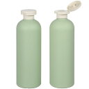 NUOLUX シャンプーボトル 旅行用 携帯用 400ml ソープ 詰め替えボトル 大容量 トラベル ボトル シャンプー用 ボトル 容器 2本セット おしゃれ 浴室 洗面所 旅行 持ち運び 携帯用 19.1X6CM