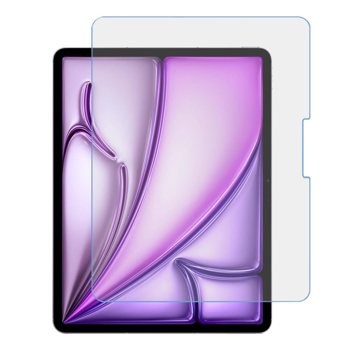 アンチグレア iPad Pro 13 インチ 2024 M4 / iPad Air 13 インチ 2025/2024 M3/M2 対応 強化 ガラス さらさら ゲーム保護フィルム 反射防止 指紋防止 飛散防止 硬度9H 撥油性 疎水性 ノングレア