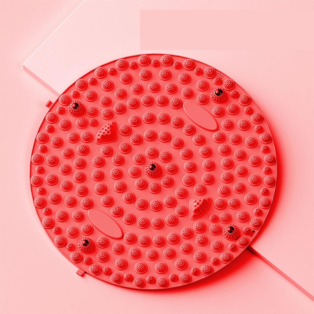 Mosasa 足ツボマット 指圧ボード 足裏ダイエット 足踏みマット 足裏マッサージマット 円形 指圧板 足つ..