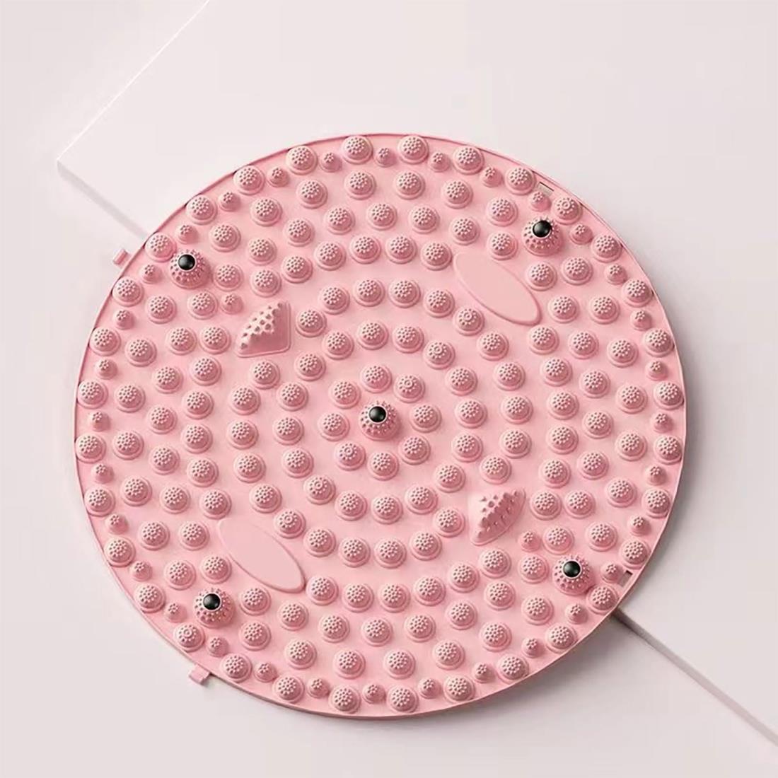 Mosasa 足ツボマット 指圧ボード 足裏ダイエット 足踏みマット 足裏マッサージマット 円形 指圧板 足つ..