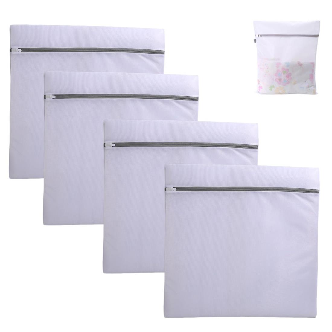 Exgox 洗濯ネット ランドリーネットバッグ 角型 細かい網目 メッシュ 洗濯袋 洗濯用 洗剤ネット 丈夫 家用 旅行収納 絡み防ぎ 衣類損傷防止 型崩れ防ぐ...