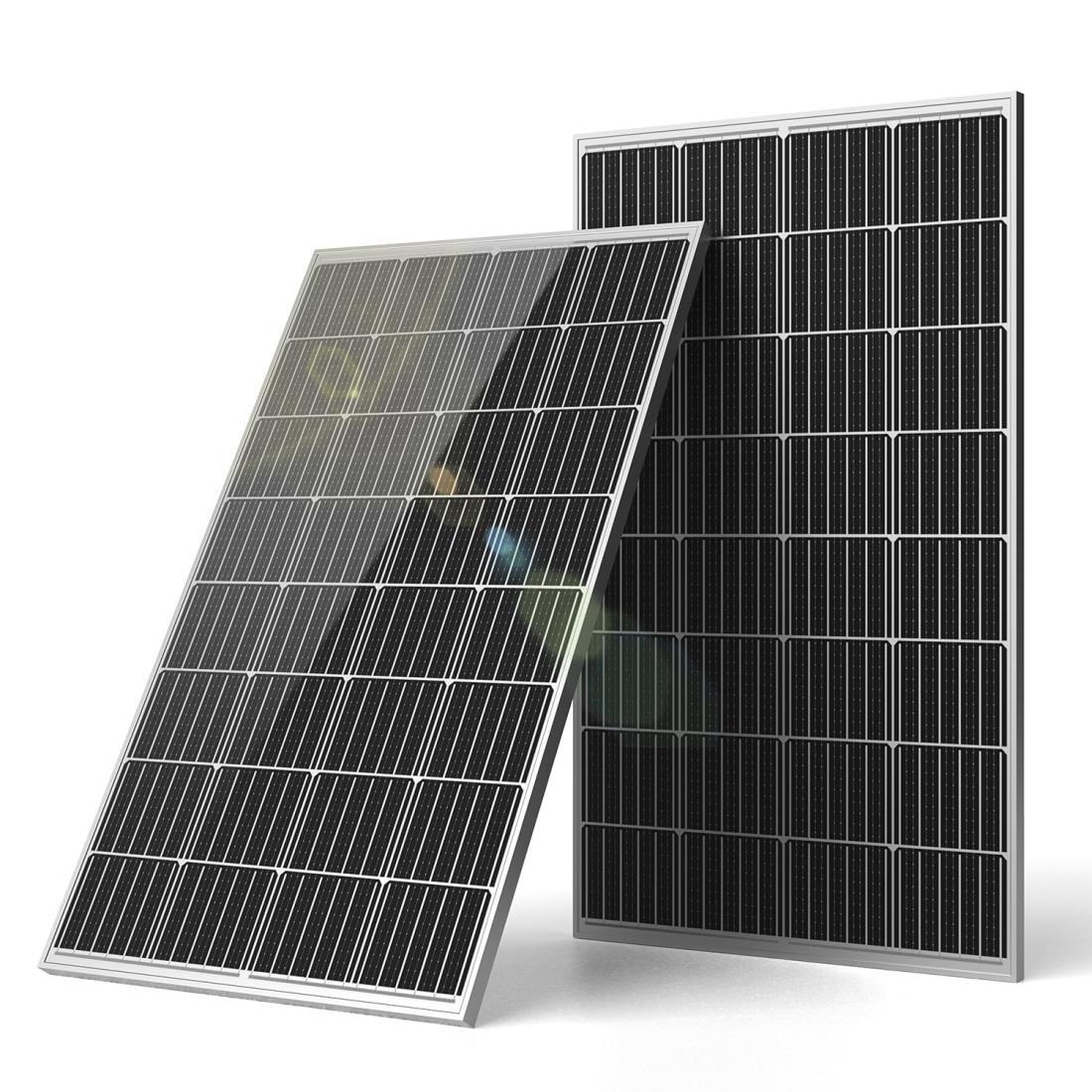 GOYOJO ソーラーパネル 400w = 200w×2枚 MC4コネクタ付属 【ISO 9001/RoHS/TÜV準拠】 単結晶シリコン・高変換効率 太陽光パネル IP67防水防塵&直列並列可&コンパクト設計 太陽電池モジュール 屋根/農地/キャンプ/車中泊/停電/防災用 日本語説明書付き