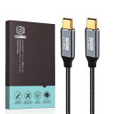 USB-C & USB-C ケーブル 0.5M Type-c ケーブル USB3.1 Gen2(10Gbps) PD対応 100W/5A急速充電 4K/60Hz...