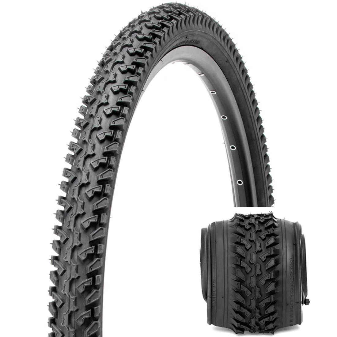 MOHEGIA 1本 26インチ MTB自転車 タイヤ: 26×2.125インチ 56-559 マウンテンバイク タイヤ - パンク防止 折り畳み式 交換用タイヤ