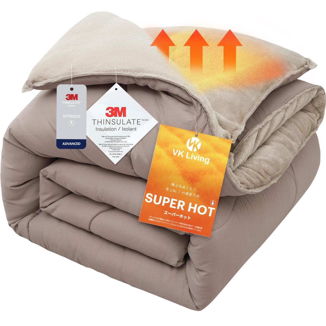 Mensu掛け布団シングル冬シンサ...