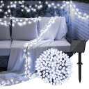 cshare ソーラー LEDイルミネーションライト 5M 50LED ソーラーストリングライト ソーラーイルミネーションライトソーラーライト 屋外 IP65防水 8点灯モード フェアリーライト クリスマスツリーライト キャンプ用 ガーランドライト ledガーデンライト クリスマス/ハロウィン/