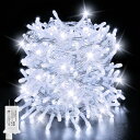cshare LED イルミネーションライト ストレート 30M 500球 LED ストリングライト 屋外 防水 8点灯パターン 記憶メモリー タイマー機能 複数連結 ワイヤライト キャンプ用 ガーランドライト 業務用 LEDイルミネーションライト 屋外 室内 ストリングライト