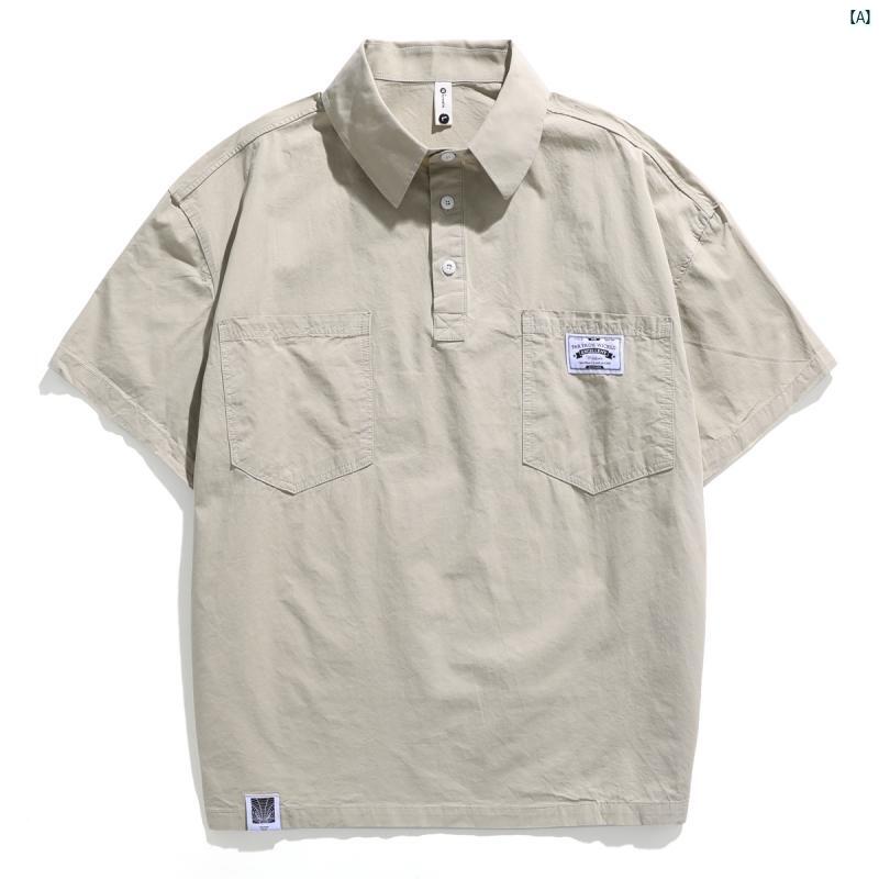 メンズ　春　ユニセックス　秋　夏　コーデ　ファッション アメリカ ファッション ブランド 半袖 シャ..