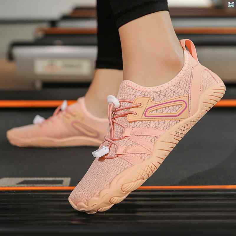 シューズ　夏　春　秋　コーデ　靴 屋内 フィットネス 滑り止め ヨガ ピラティス スクワット トレッド..