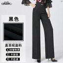 ダンス 衣装 ダンス衣装 オシャレ 高級 社交 ダンス パフォーマンス パンツ レディース タンゴ ポケット 付き ハイウエスト ワルツ 衣装