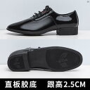 ダンス 衣装 ダンス衣装 オシャレ Danbaoluo メンズ モダン ダンス シューズ プロ 社交 競技用 パテント レザー スクエア ストレート ソール