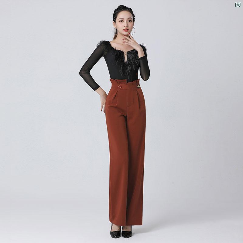 ダンス　衣装　ダンス衣装　オシャレ Danbaoluo モダン ダンサー トップ新 社交 ダンス スーツ ラテン ..