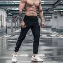 メンズ コーデ トレーニング マッスル スポーツ パンツ メンズカジュアル 耐久性 速乾 スリム ランニング トレーニング クロップド 通気性 ストレート フィットネス
