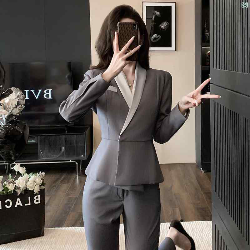 レディース 美容室 作業着 高級 美容師 ヘルスクラブ 医療 美容 ホテル フロント 受付 プロ スーツ