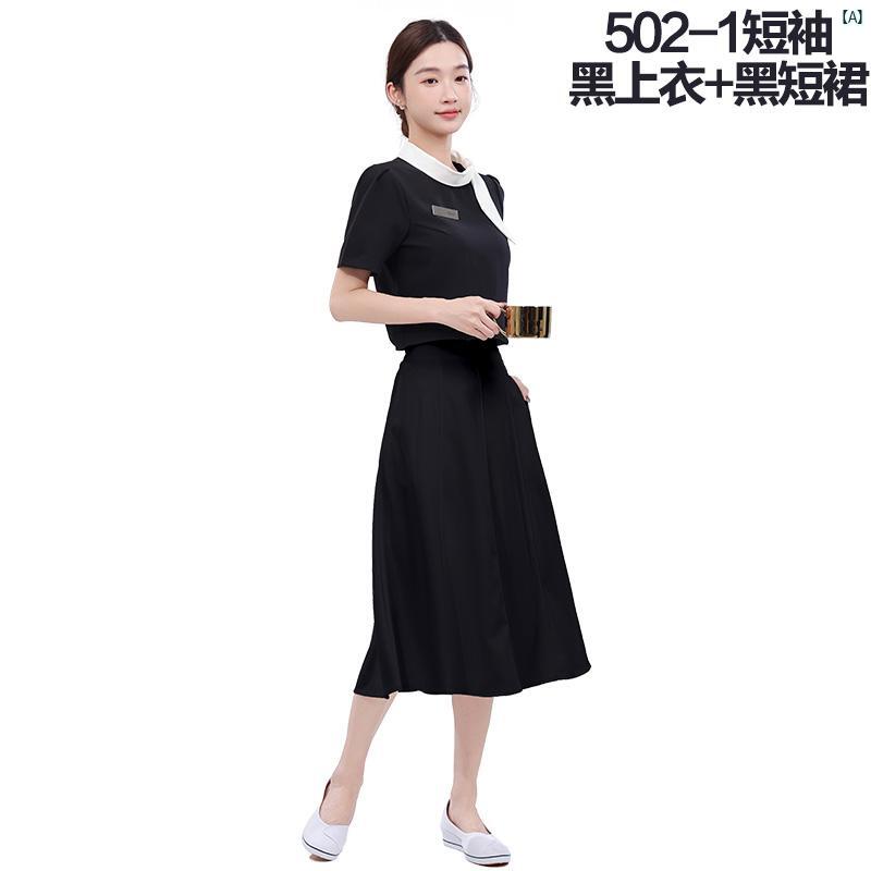 夏 レディース 美容師 作業着 エレガント 医療 美容 フロント デスク 受付 ユニフォーム ヘルスクラブ ..