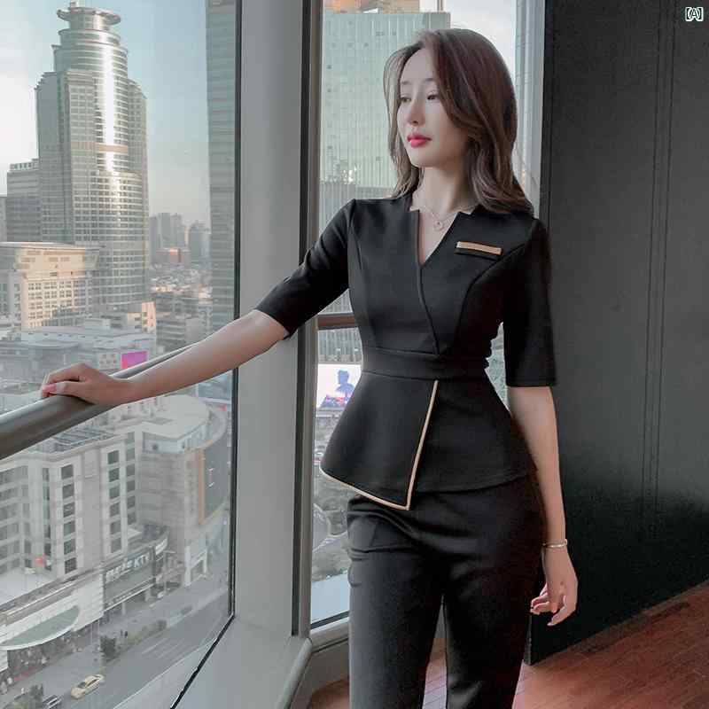 レディース 制服 看護師 クリニック チュニック 韓国 美容室 作業着 高級 ヘルスケアセンター 足 マッサージ 店 湯 技術者 スーツ 長ズボン