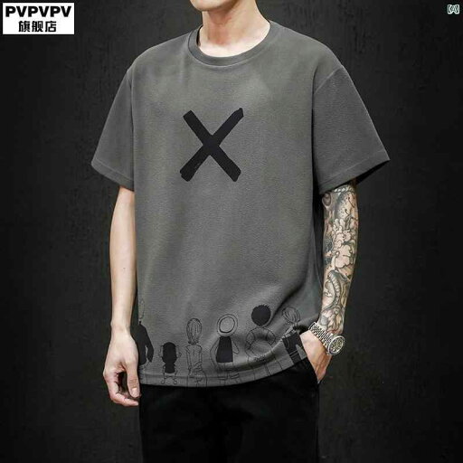 半袖 Tシャツ メンズ 夏 大きいサイズたり 和風 五分袖 服 男性 半袖 Tシャツ メンズ 夏 大きいサイズたり 和風 五分袖 服 男性