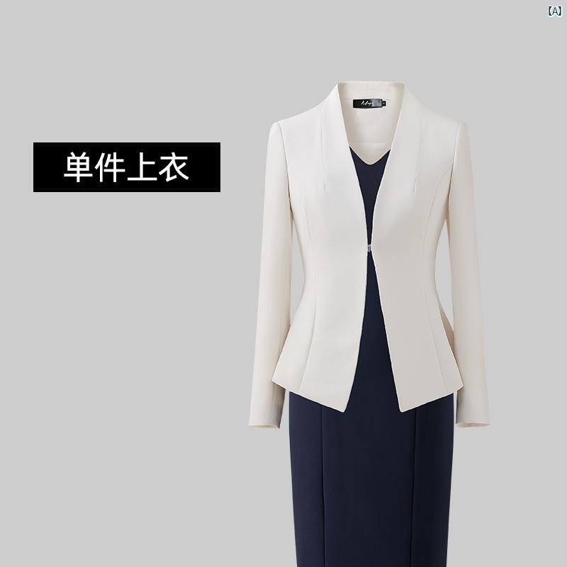 レディース フロント デスク プロ スーツ 春 姫様 行政 エチケット 受付 教師 医療 美容 サロン 作業着