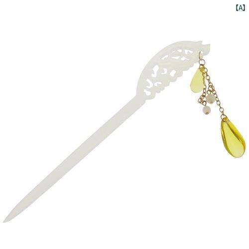 ヘア 飾り 綺麗 古風 和風 花 ヘアピン レトロ タッセル 唐装 漢服 チャイナ ドレス 高級 ヘッド ドレス