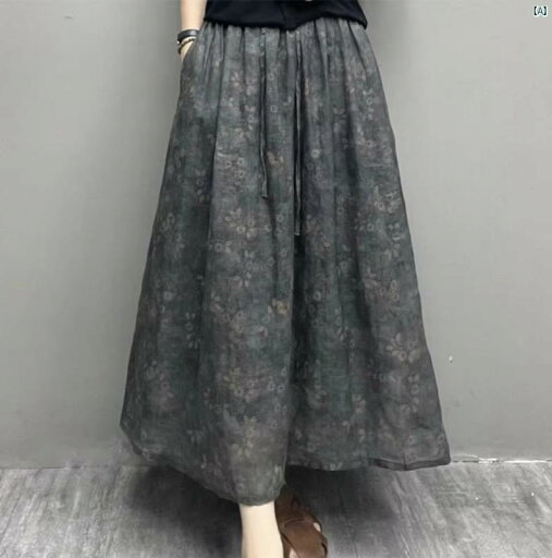 レディース 夏 コーデ ファッション 春 秋 エスニック レトロ プリント ラミー スカート 夏 ミリメートル 大きいサイズ aライン 花柄 裾 レディース 夏 コーデ ファッション 春 秋 エスニック レトロ プリント ラミー スカート 夏 ミリメートル 大きいサイズ aライン 花柄 裾