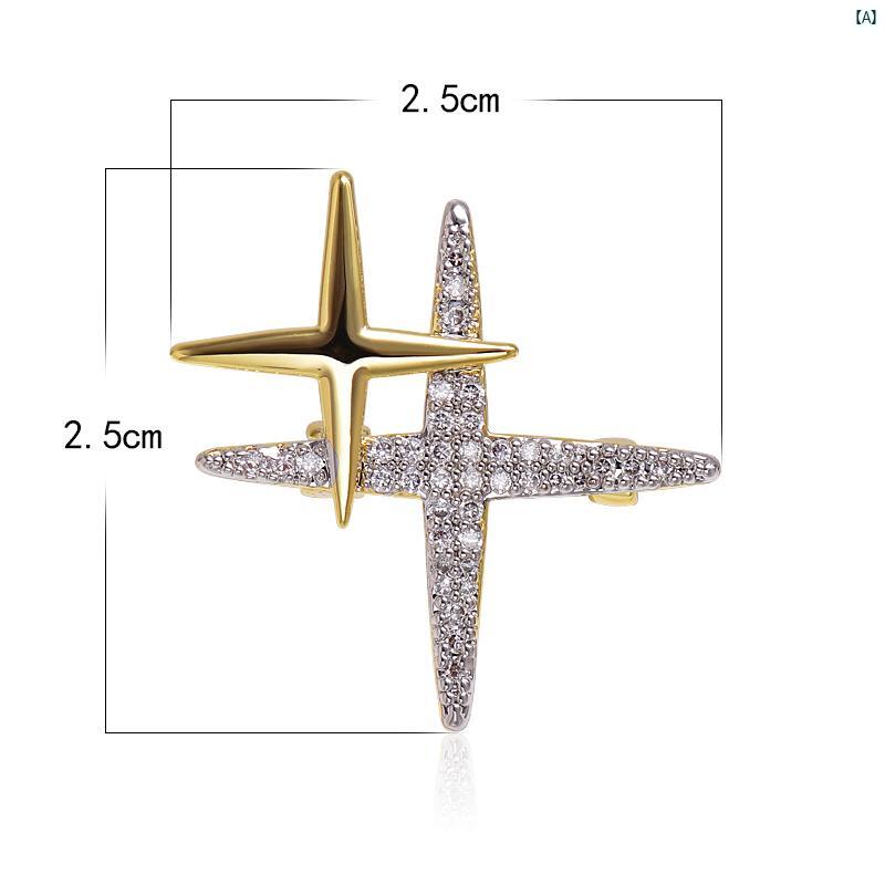 スター 露出 防止 バックル ブローチ ハイエンド チェスト アーティファクト目見えい 隠し レディース ..