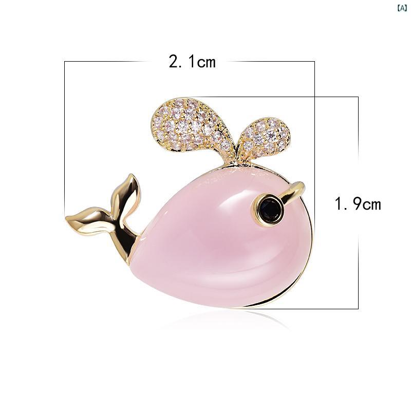 Xiaoyu 露出 防止 ブローチ バックル目見えい ロー カラー チェスト 服 アクセサリー 固定 かわいい ピ..