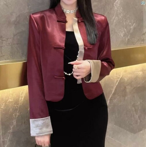 レディース 夏 コーデ ファッション 春 秋 中華風 トップス 婦歳服 春秋 ハイエンド 軽量 チャイナ ドレス 西洋 服 レディース 夏 コーデ ファッション 春 秋 中華風 トップス 婦歳服 春秋 ハイエンド 軽量 チャイナ ドレス 西洋 服