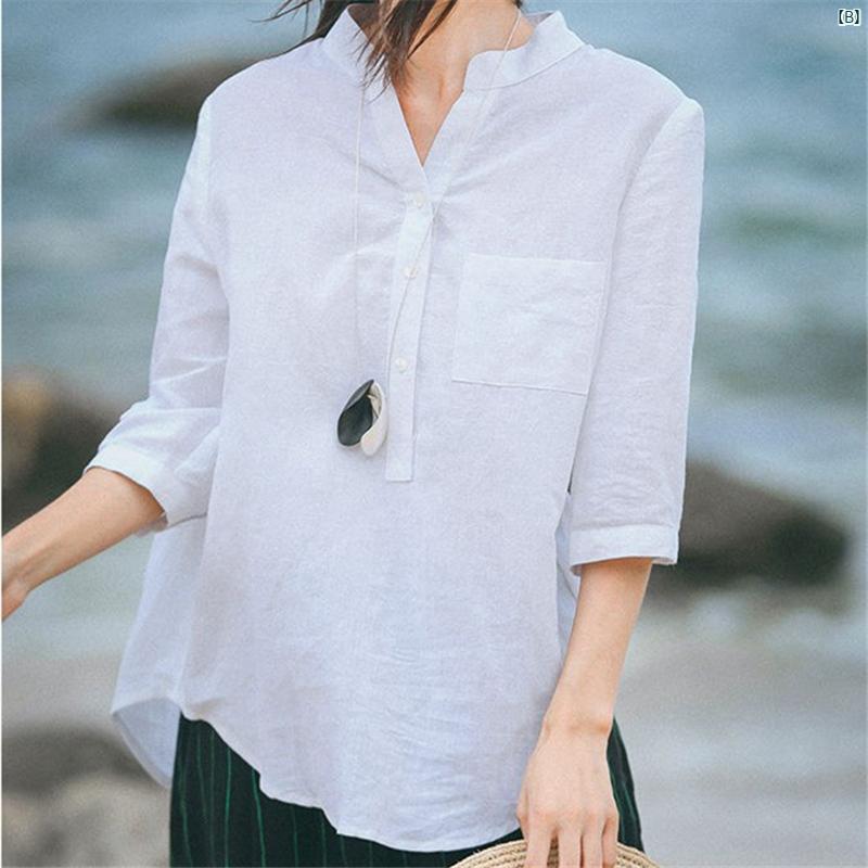 シャツ レディース 上品 通勤 オフィス カジュアル XZLDHY フレンチ ホワイト 長袖 美しい 秋 スリム