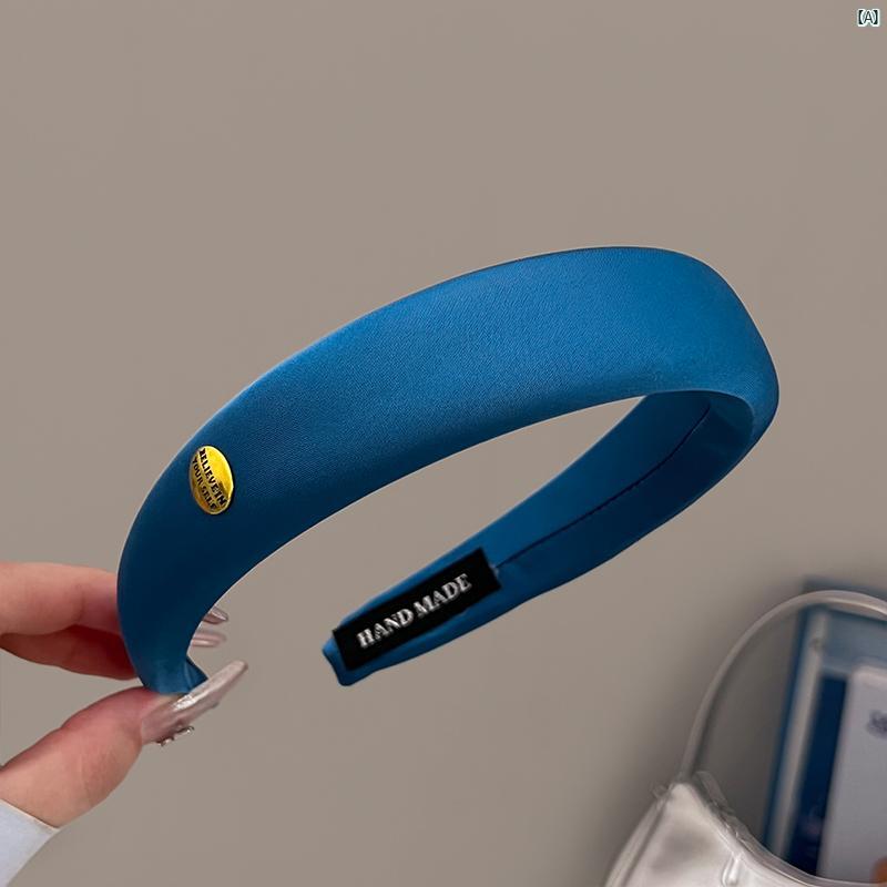 レディース ファッション コーデ 小物 フレンチ スポンジ ハイ スカルヘッド バンド レディース 洗顔 ヘア ヘッド ヘアピン 滑り止め 毛 束 帽子 秋冬