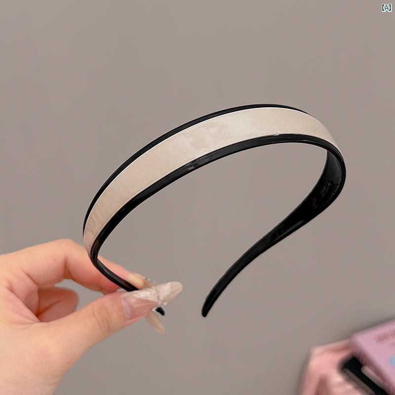 レディース　ファッション　コーデ　小物 メガネ 一緒 着用 ハイエンド U字型 ヘッド バンド 洗顔 料 ..