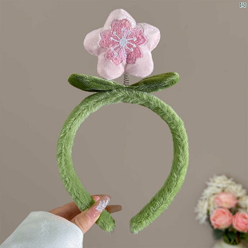 レディース ファッション コーデ 小物 かわいい 桃 花 ぬいぐるみ ヘッド バンド レディース 洗顔 髪 圧力 メイク 滑り止め ヘアピン 帽子 秋冬 レディース ファッション コーデ 小物 かわいい 桃 花 ぬいぐるみ ヘッド バンド レディース 洗顔 髪 圧力 メイク 滑り止め ヘアピン 帽子 秋冬