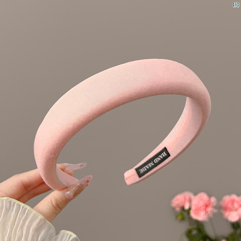 レディース　ファッション　コーデ　小物 レディース ピンク ヘッド バンド 天井 高さ 洗顔 料 化粧用 ..