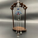 レディース ファッション コーデ 春 夏 秋 ブルーロータス バー ント ブルー プレス ペンダント アクセサリー チャイナ ドレス ロング タッセル 中華風 漢服