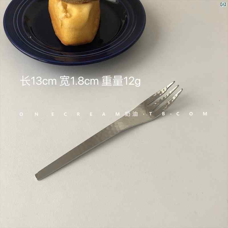 イン 韓国 304 ステンレス かわいい ヨーグルト スプーン 洋食 家庭用 フルーツ フォーク アイスクリー..