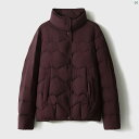 レディース ファッション コーデ 春 夏 秋 シャオ ハンゲ 火山 岩 蓄 熱 スリープ ルーフ 薄手 スタンドカラー ダウン グース ジャケット YRA 763432 VG