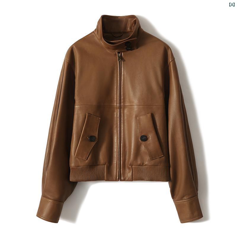 レディース　ファッション　コーデ　春　夏　秋 Xiaohange ノッティングヒル レザージャケット ノン コーティング シープスキン 革 レディース PYC 761041 AG