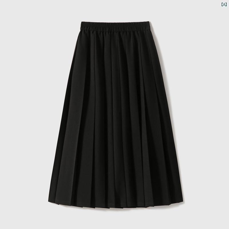 楽天プライムズ商店レディース　ファッション　コーデ　春　夏　秋 Xiaohange 秋冬 ロマンチック 通勤 プリーツ エレガント マルチ カラー プリーツスカート QZE 794245 AL