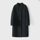 レディース ファッション コーデ 春 夏 秋 シャオ ハンゲ コート レトロ ゴールドバックル 異色 両面 ウール ショート ロング DYA 666907 VG #