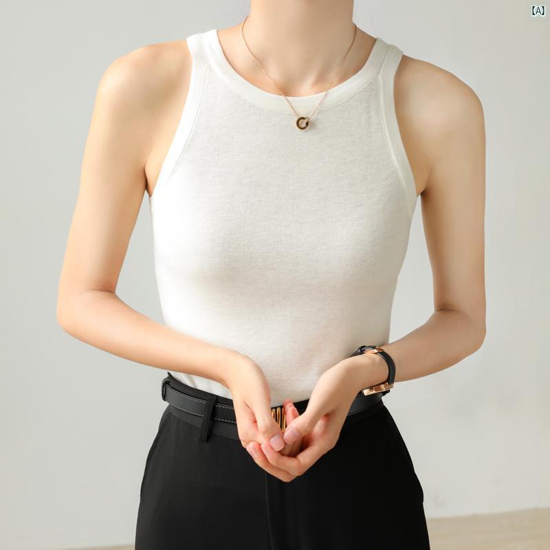 レディース　ファッション　レディース　オシャレ　コーデ　春　秋　夏 レトロ インナー ベース スリム..