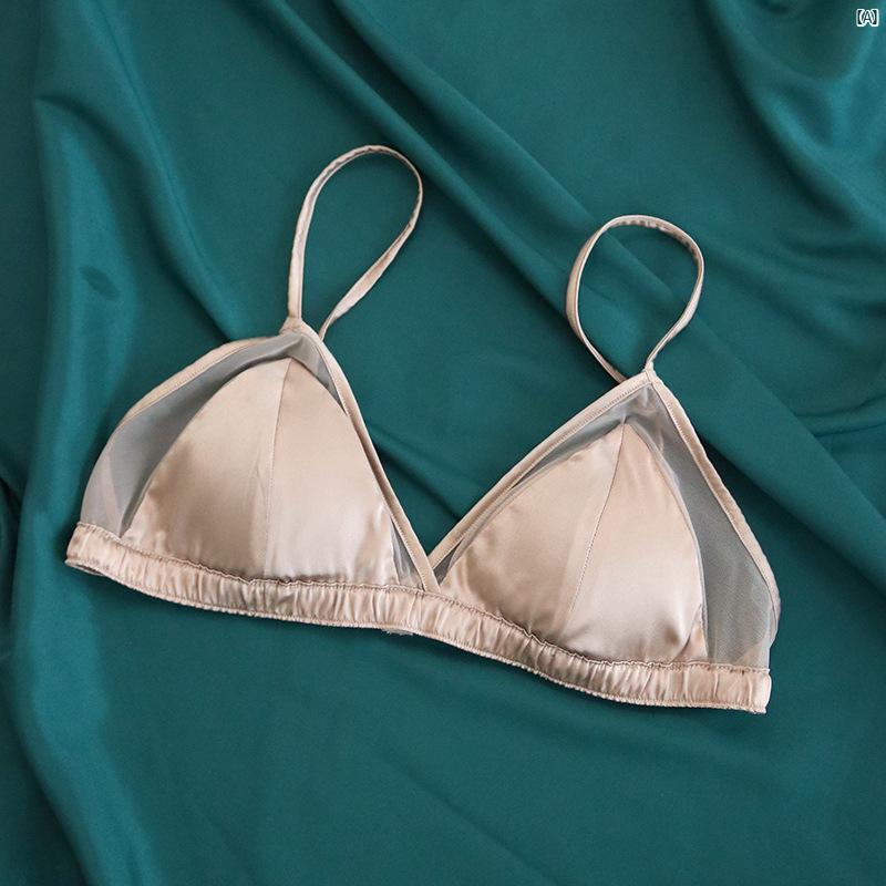 レディース　ファッション　コーデ　春　夏　秋 ファ ダン 裏 地肌 優しく 通気性 ノンワイヤー 取り外し 可能 胸パッド レディース 無地 ブラジャー